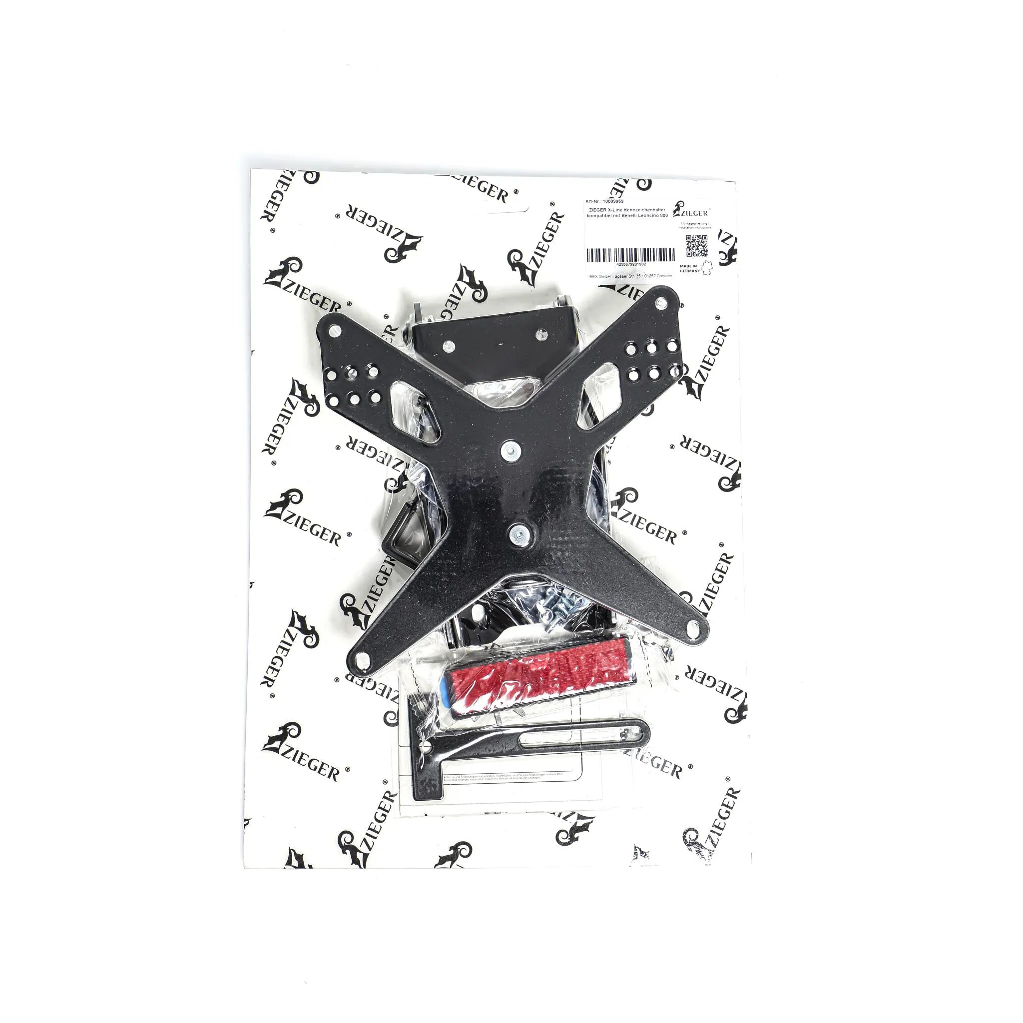 Zieger License Plate Holder Type E