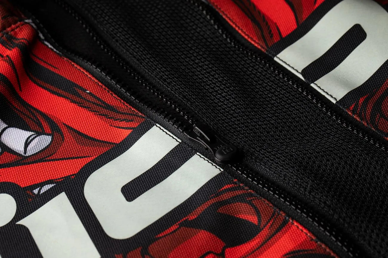 Icon Airform Manik'r Jacket - Black/Red/Dark Gray/White/Light Gray