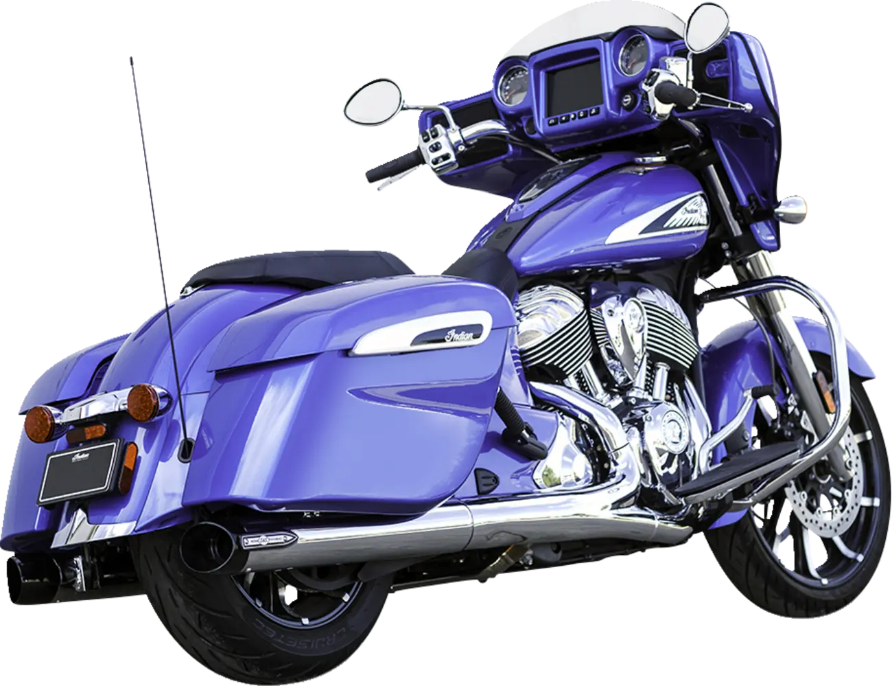 S&s Cycle 4" Broadhead Slip-on Mufflers - Chrome