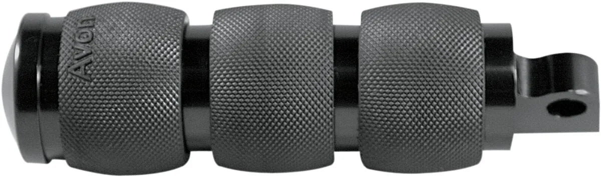 Avon Grips Male Mount Foot Pegs - Black Anodized