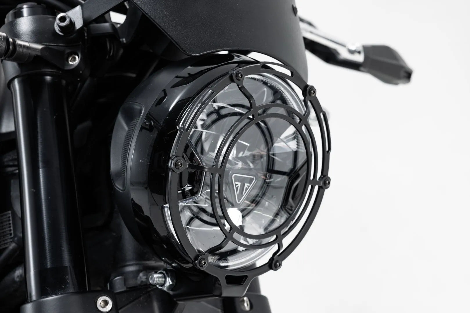 Sw-motech Headlight Guard - Steel & Makrolon