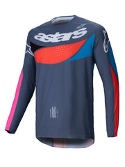 Alpinestars Techstar Dreem Jersey - Pink, Red, Black, Blue, Gray