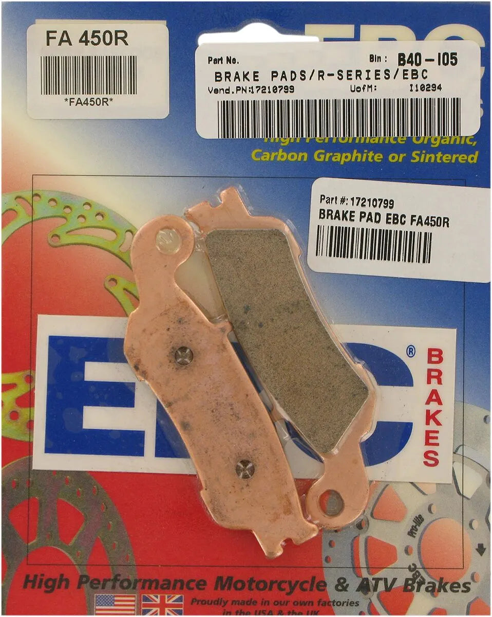 Ebc Long-life Sintered "R" Brake Pads