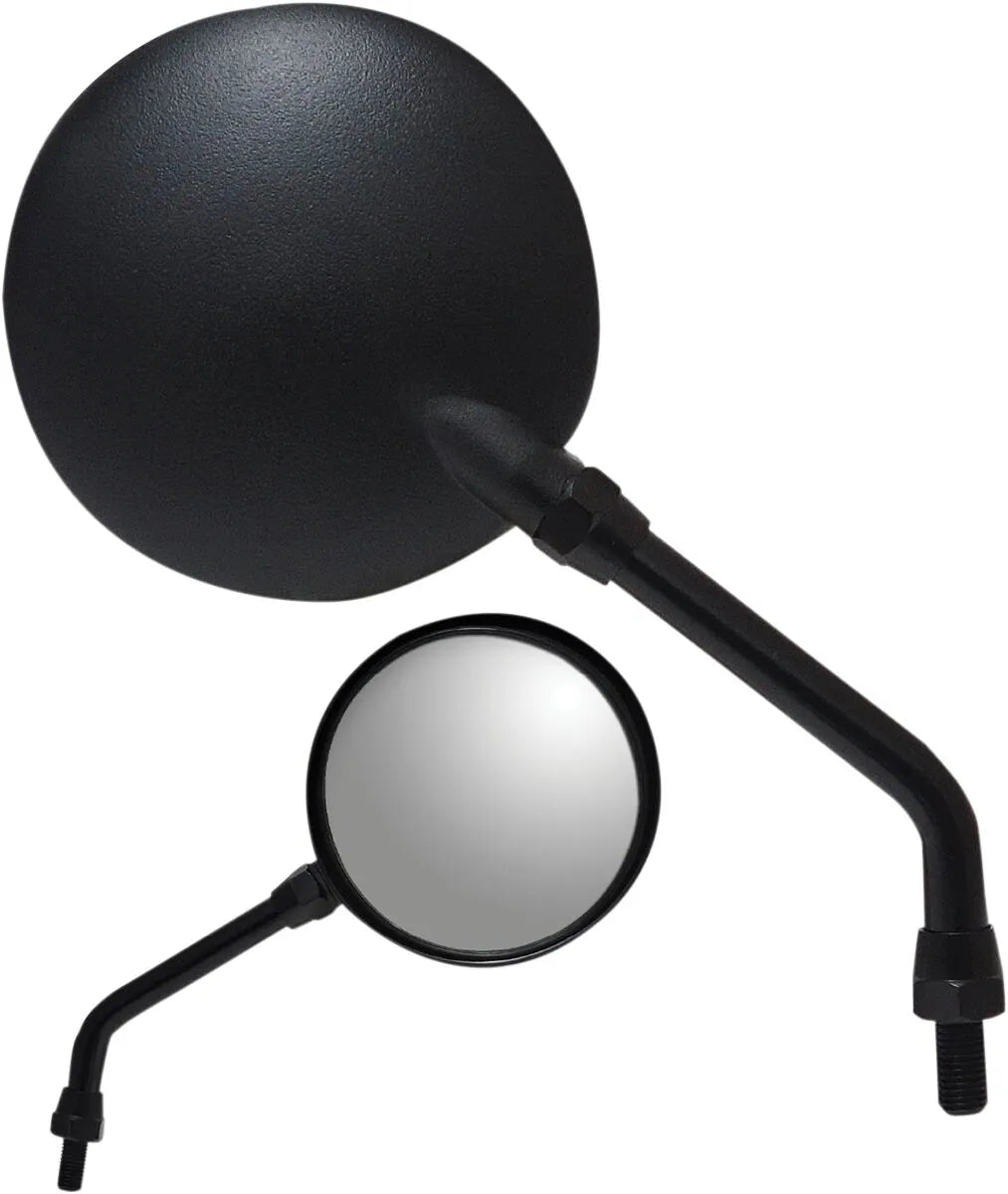 Parts Unlimited Round Motorcycle Mirror