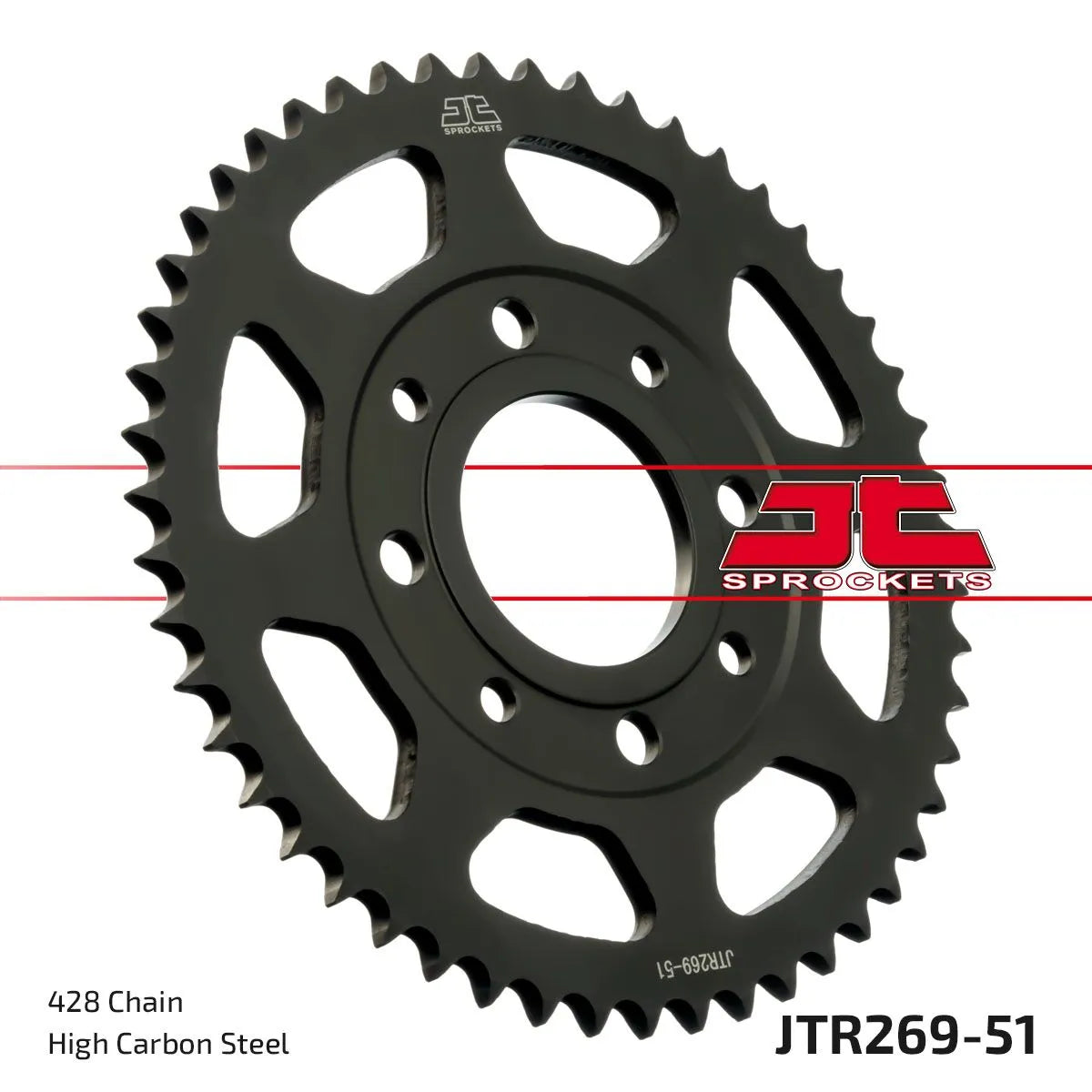 Jt Sprockets Steel Rear Sprocket 51t
