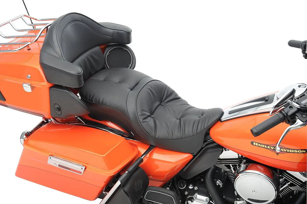 Drag Specialties 2-up Leather Touring Seat