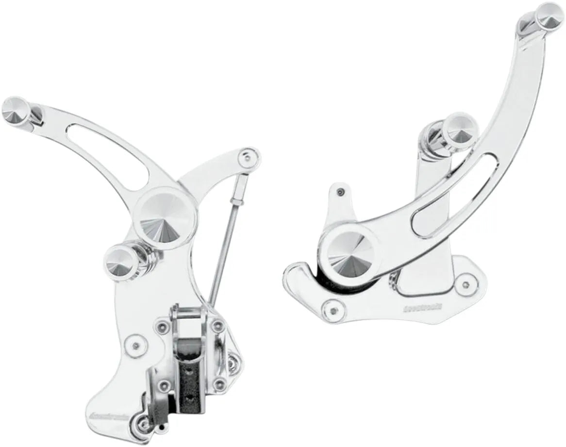 Accutronix Forward Controls - Chrome Finish