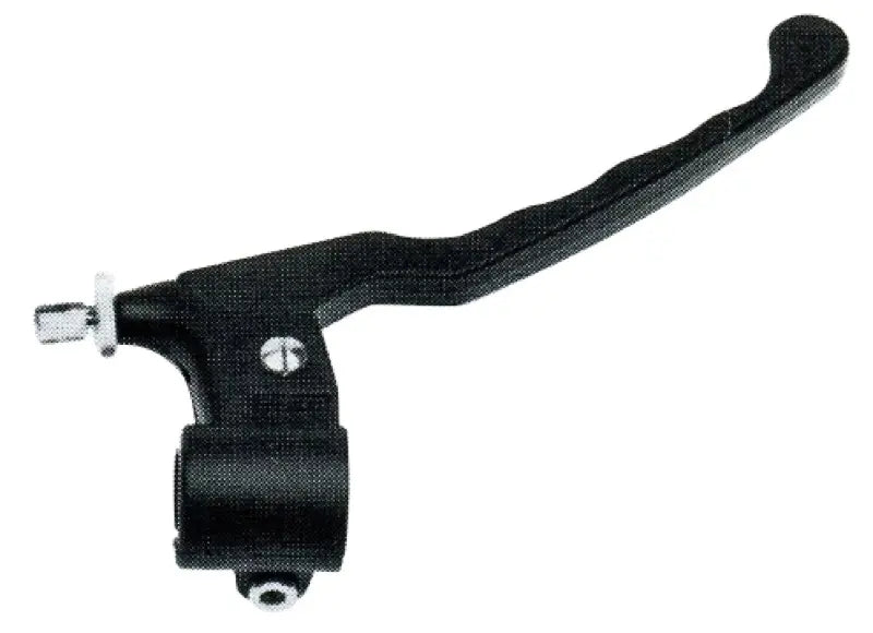 Domino Front Brake Lever Assembly - Black Aluminum
