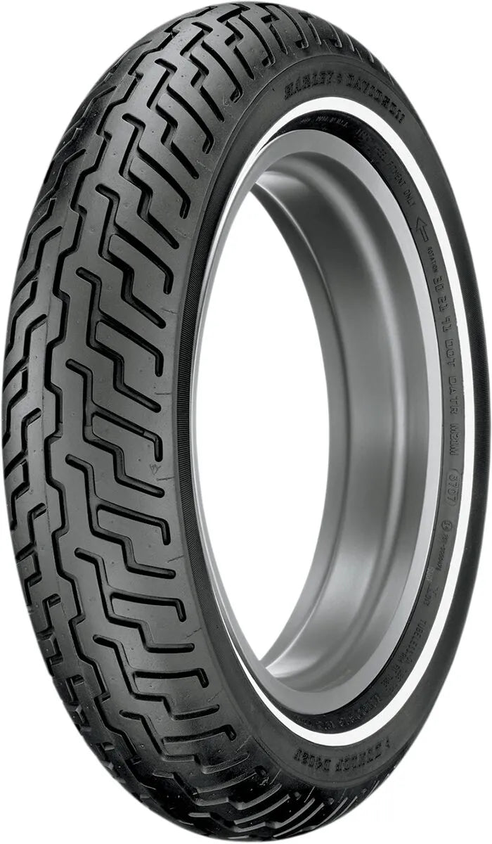 Dunlop D402 Tire Mh90-21 Front Narrow Whitewall