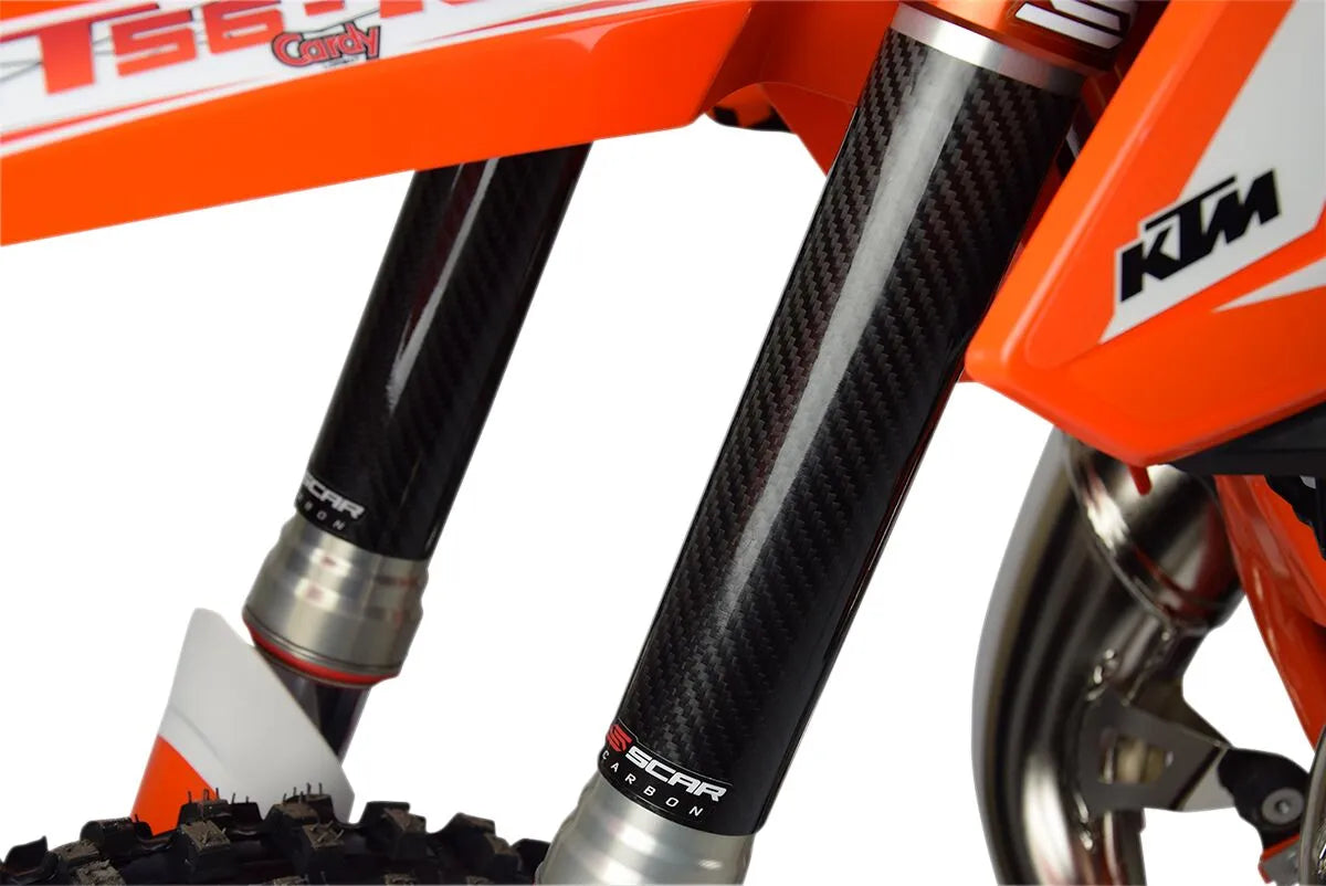 Scar Carbon Fiber Fork Guards For 45mm Forks