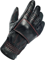 Biltwell Belden Gloves - Black/Red