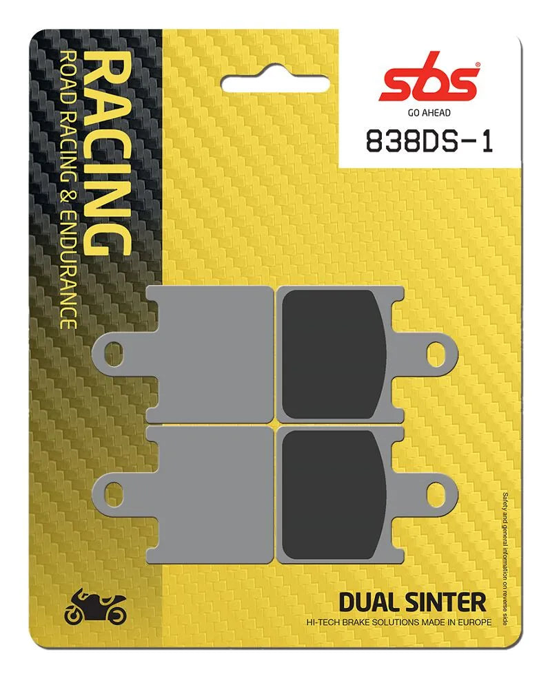 Sbs Ds Racing Dual Sintered Brake Pads