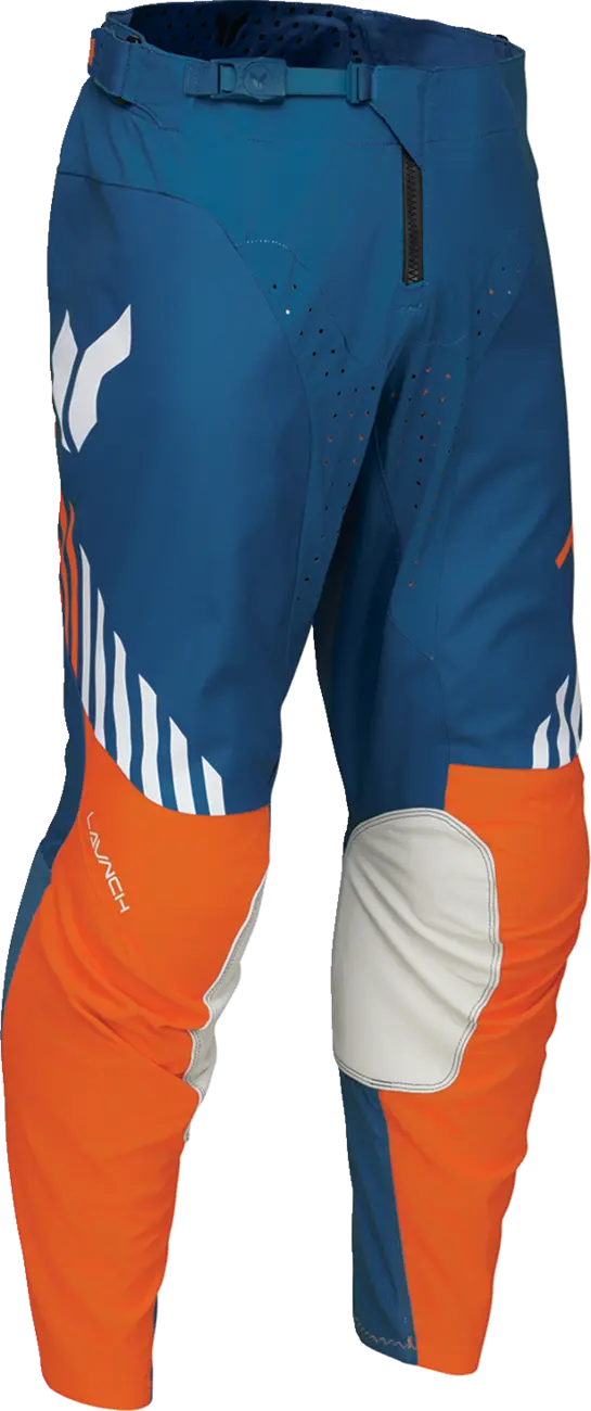 Thor Launchmode Zone Pants - Blue/Orange/White