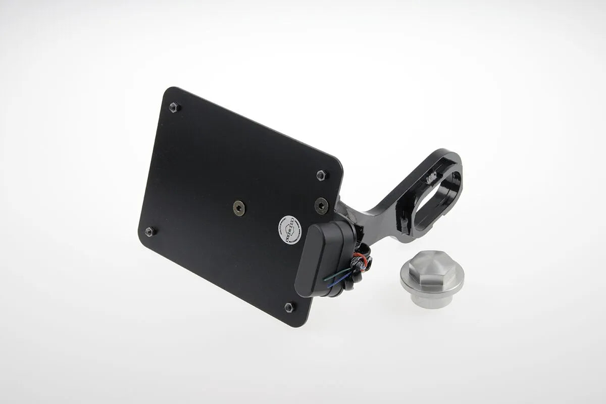 Cult Werk License Plate Holder With Led Light