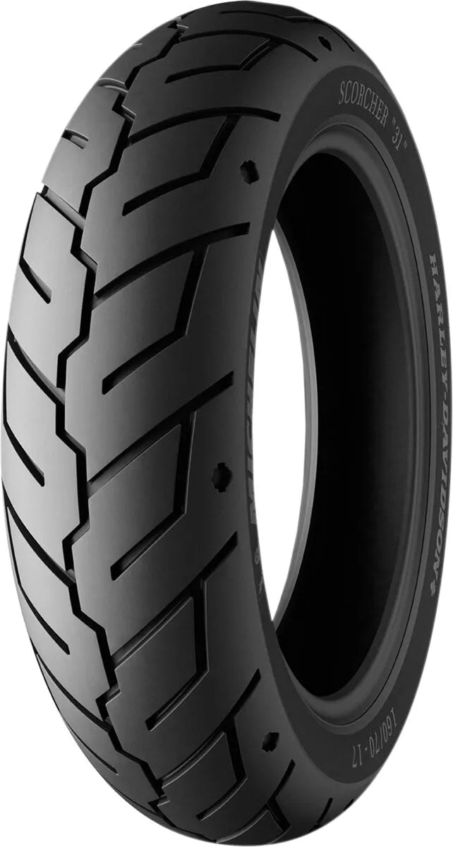 Michelin Scorcher 31 Tire - 160/70b17 Rear For Harley-davidson