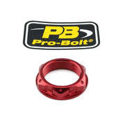 Pro Bolt Aluminium Top Yoke Nut - Red