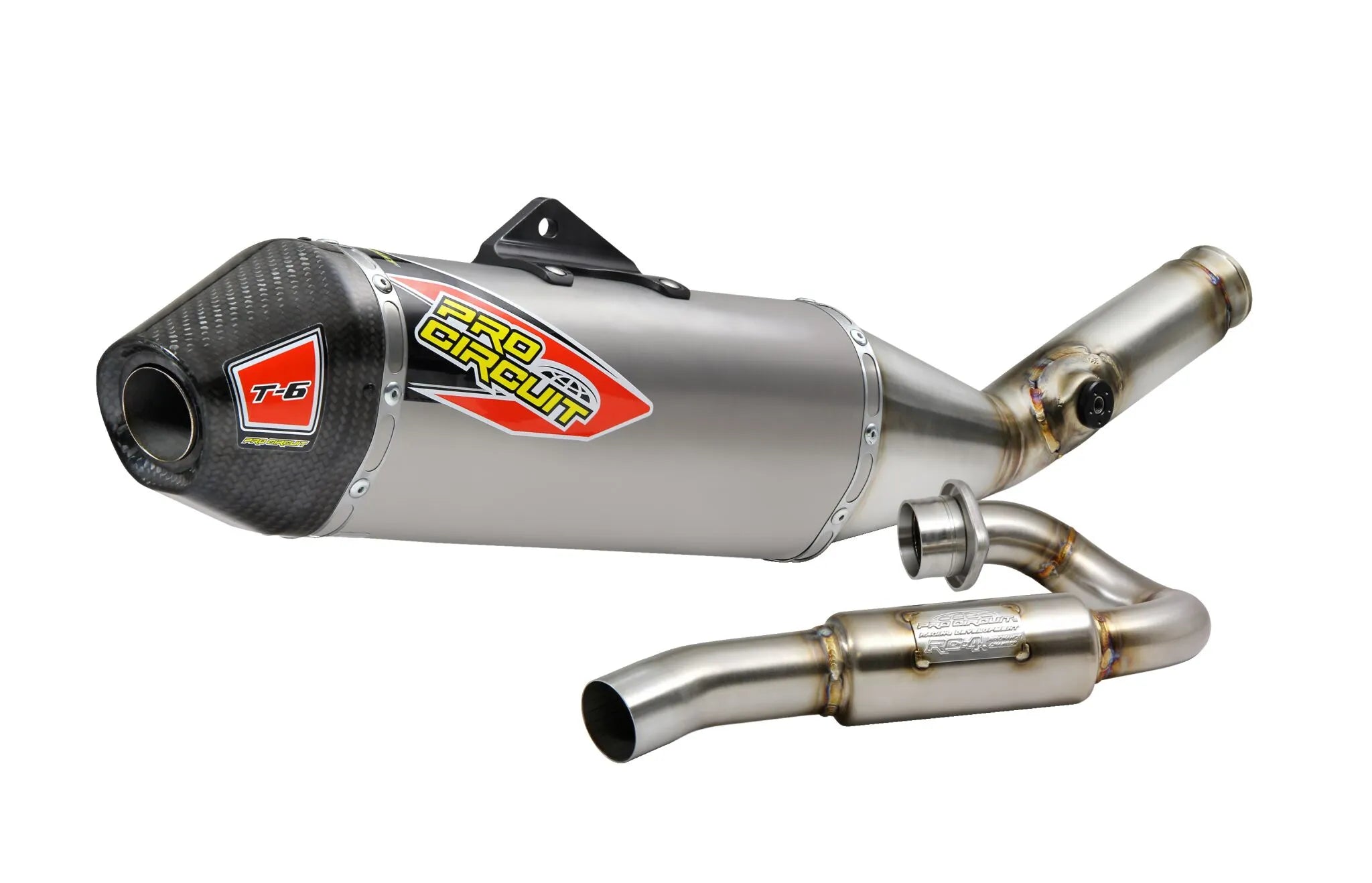 Pro Circuit T-6 Euro Exhaust System Ss/ti/cf Full System