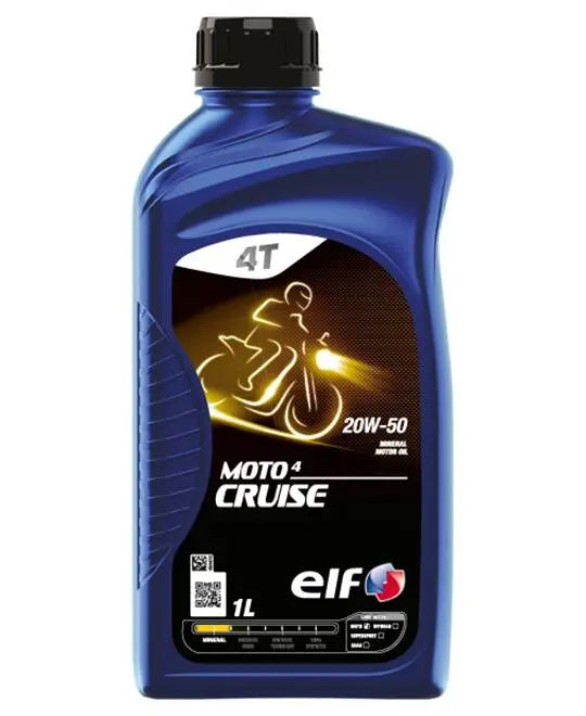 Elf Moto 4 Cruise 20w-50 Engine Oil