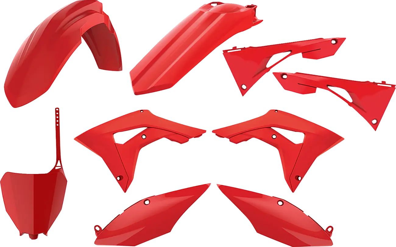 Polisport Body Kit For Honda - Red