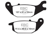Ebc Sfa Series Organic Brake Pads For Scooters