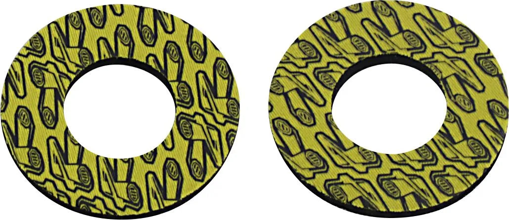 Renthal Grip Donutz - Black/yellow