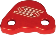 Scar Brake Reservoir Cover - Red Anodized Aluminum