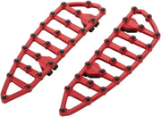 Arlen Ness Mx Billet Floorboards - Red