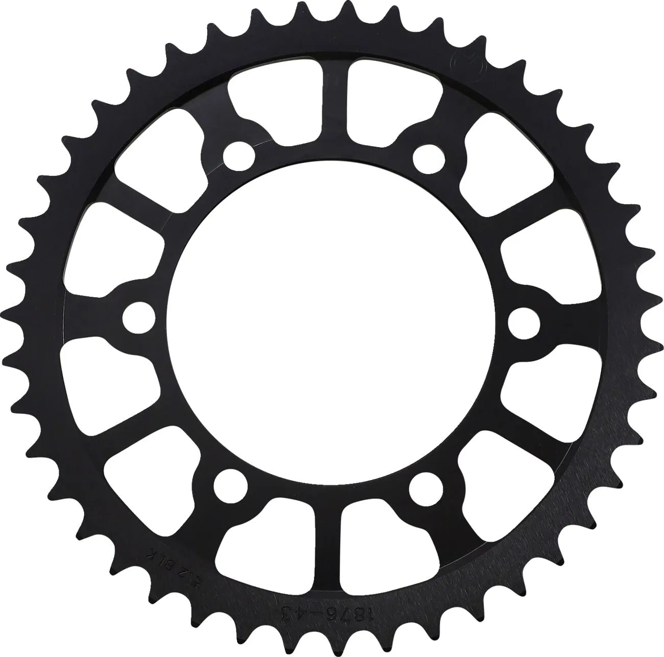 Moose Offroad Rear Aluminum Sprocket 525-43t Black
