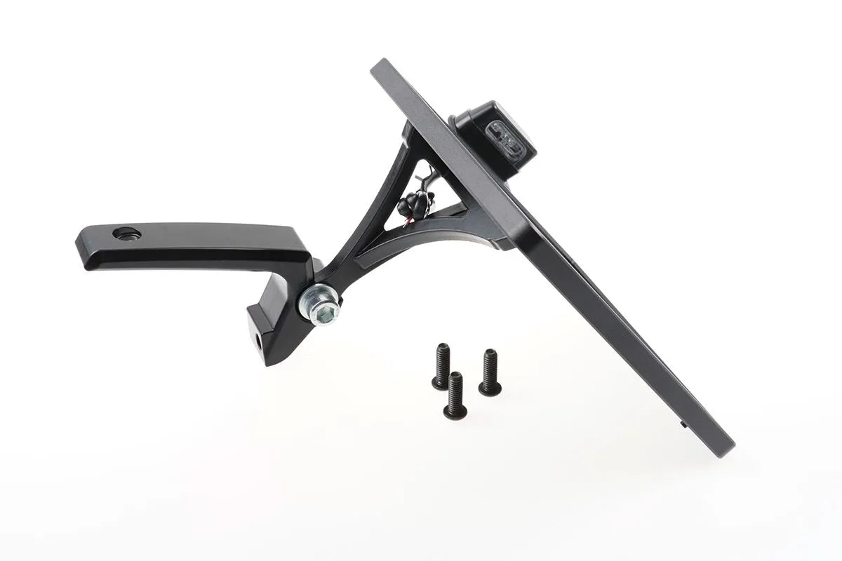 Cult Werk License Plate Holder - Black Steel