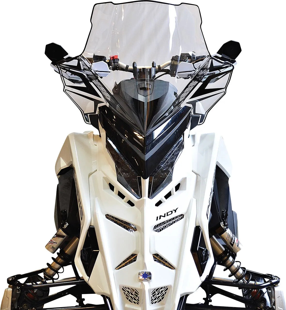 Powermadd Windshield - Full-flared Design