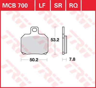 Trw All Round Sintered Metal Brake Pads