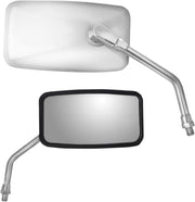 Parts Unlimited Stainless Steel Rectangular Mirror