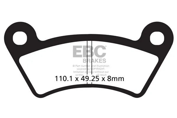 Ebc Tt Sport Carbon Fusion Brake Pads For Tout Terrain/enduro