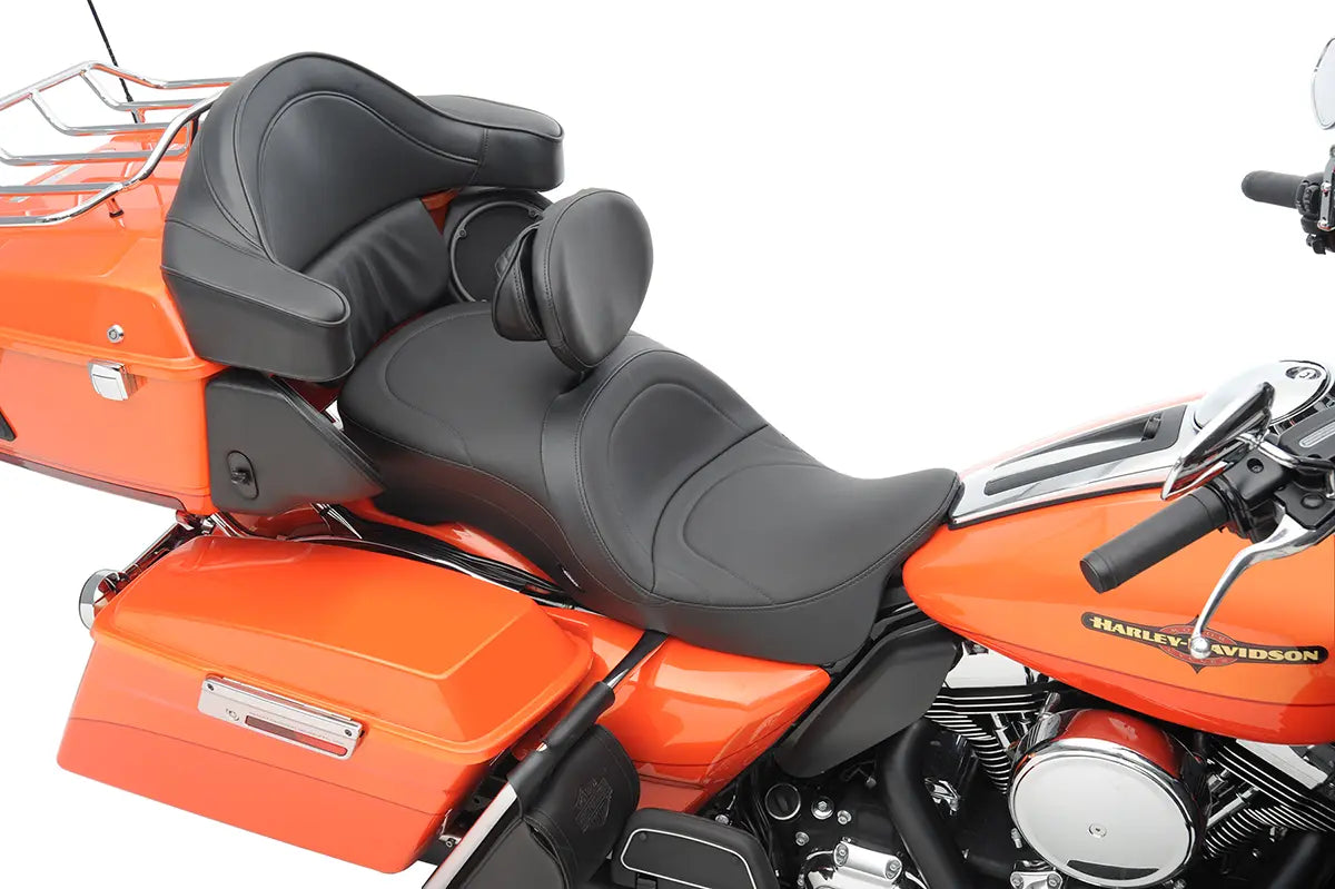 Drag Specialties 2-up Leather Touring Seat