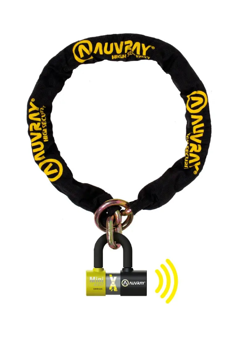 Auvray Xtrem Chain Alarm - High Security Motorcycle Lock