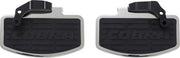 Cobra Classic Floorboard Kit - Black/chrome