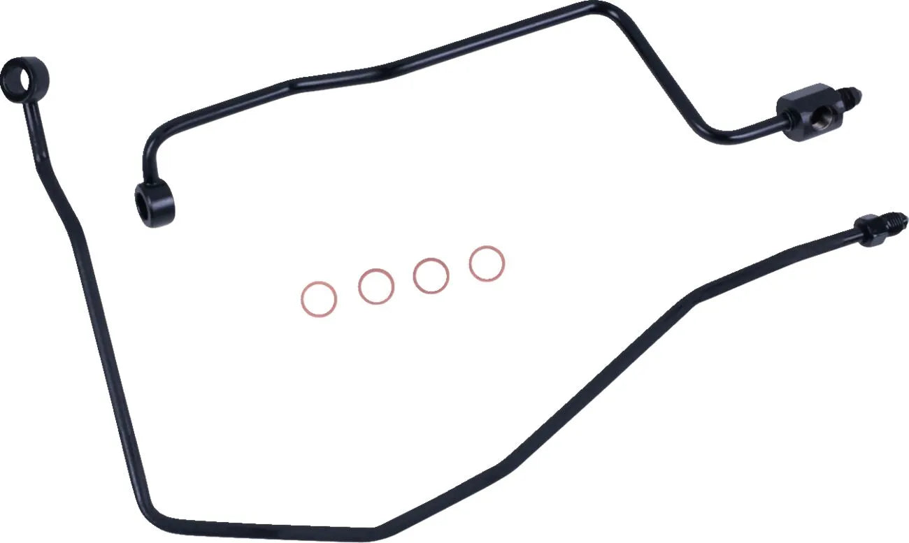 Magnum Shielding Hydraulic Brake Line Kit - Black Pearl