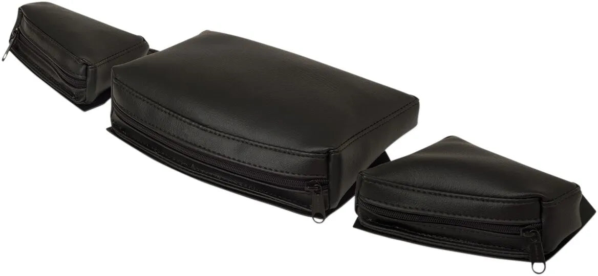 Show Chrome Dash Tri-pouch Windshield Storage