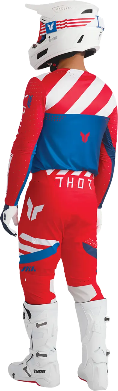 Thor Sportmode Synth Jersey - Blue/Red/White