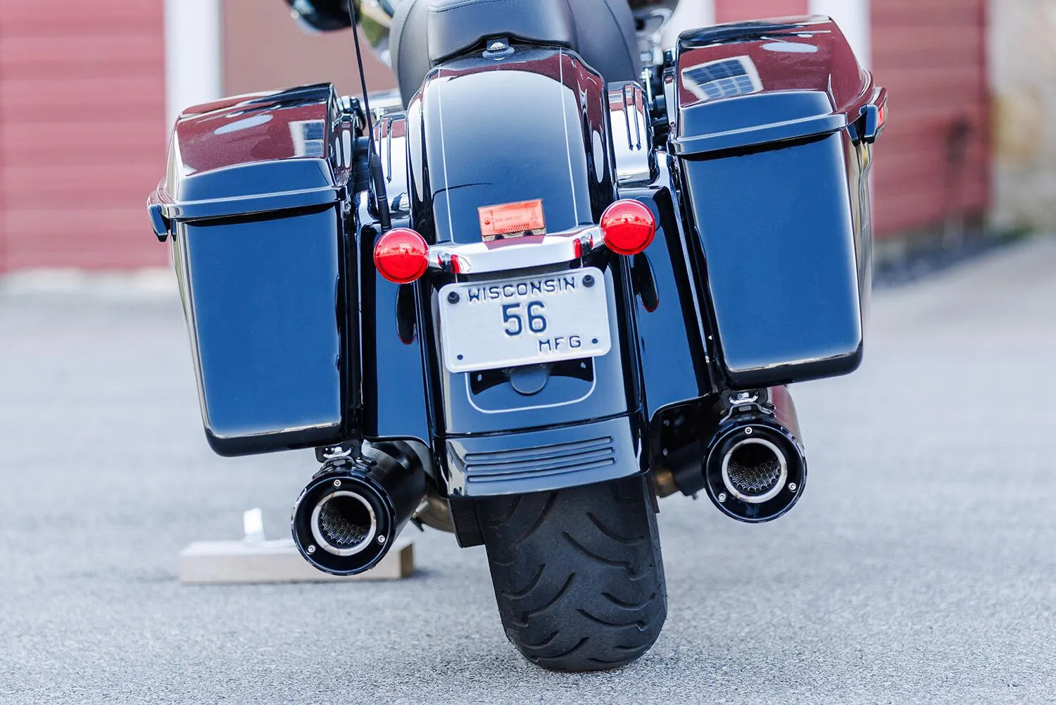 S&s Cycle Gnx Slip-on Mufflers - Aggressive Tone