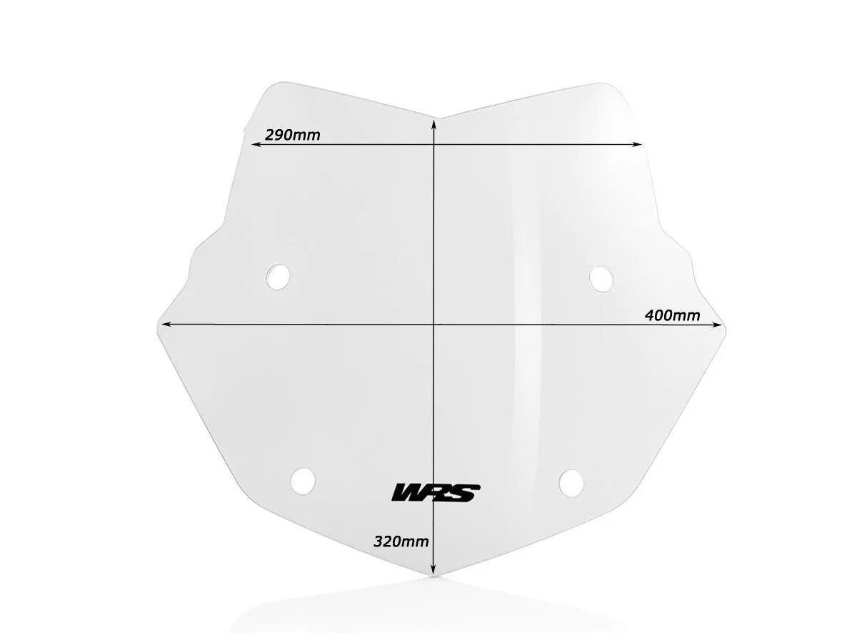 Wrs Windscreen - Enhanced Rider Protection