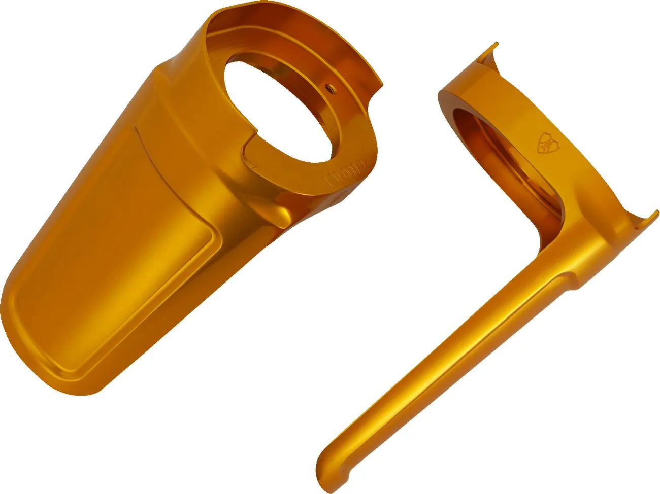 Arlen Ness Method Bagger Fork Guards - Gold