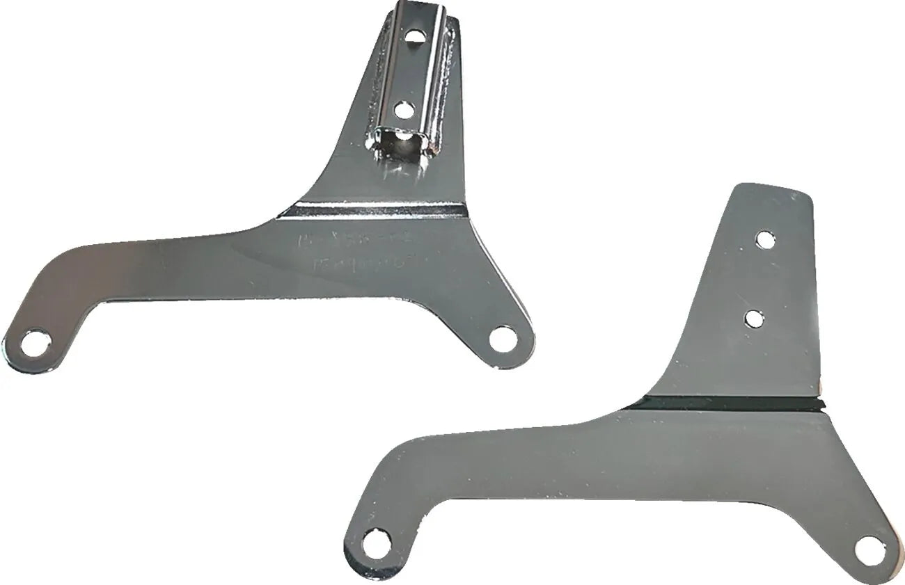 Drag Specialties Sissy Bar Side Plates - Chrome