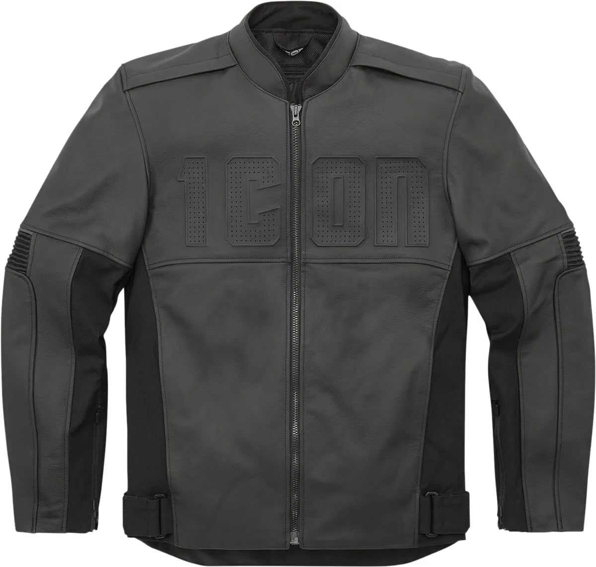 Icon Motorhead3™ Leather Motorcycle Jacket - Black