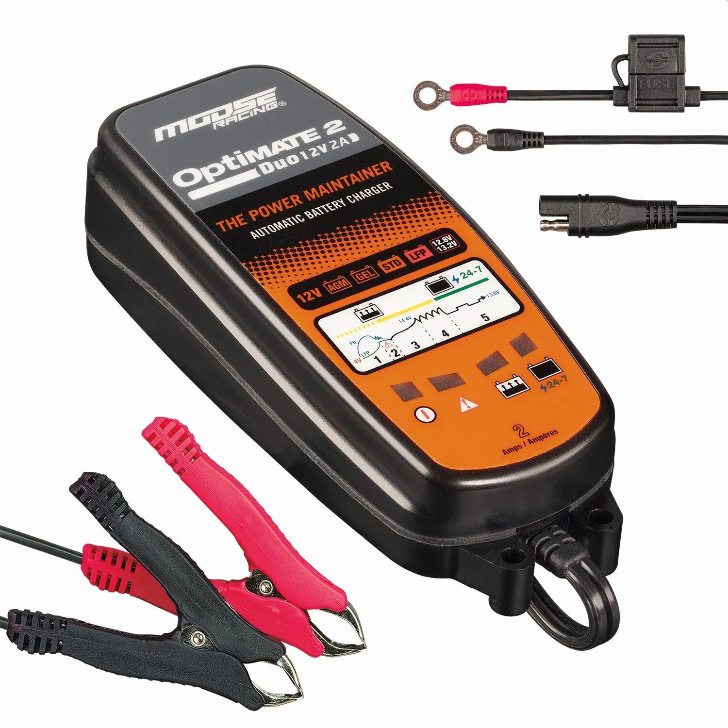 Moose Offroad Optimate 2 Duo Battery Charger Eu