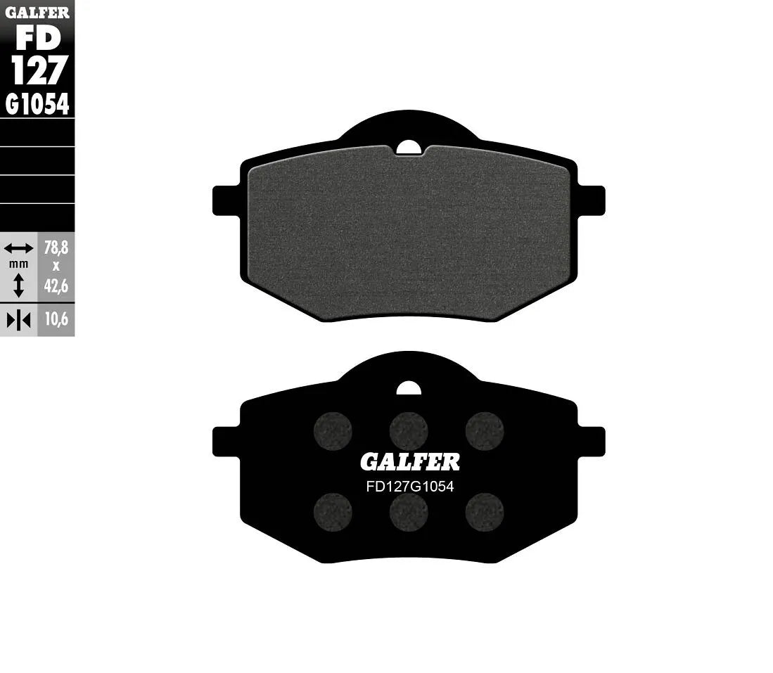 Galfer Semi-metallic Brake Pads For Oem Replacement