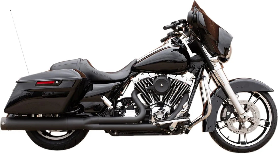 S&s Cycle 2-into-1 Sidewinder Exhaust System For Baggers