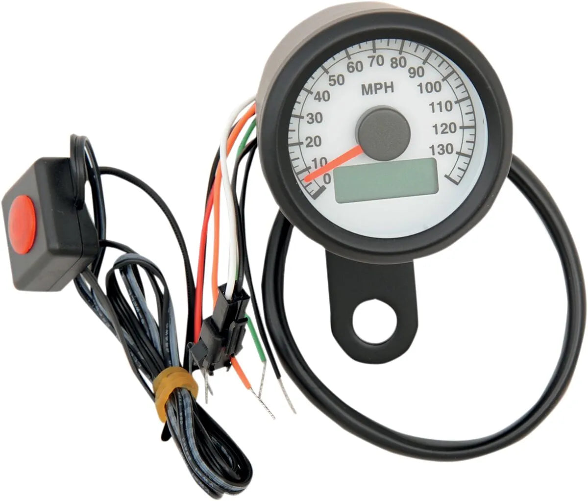 Drag Specialties Mini Electronic Speedometer