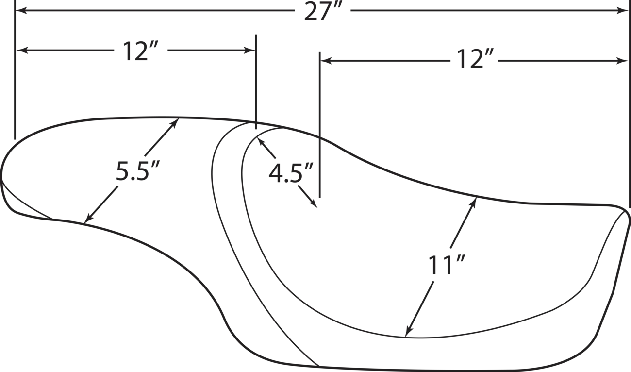 Drag Specialties Predator Seat