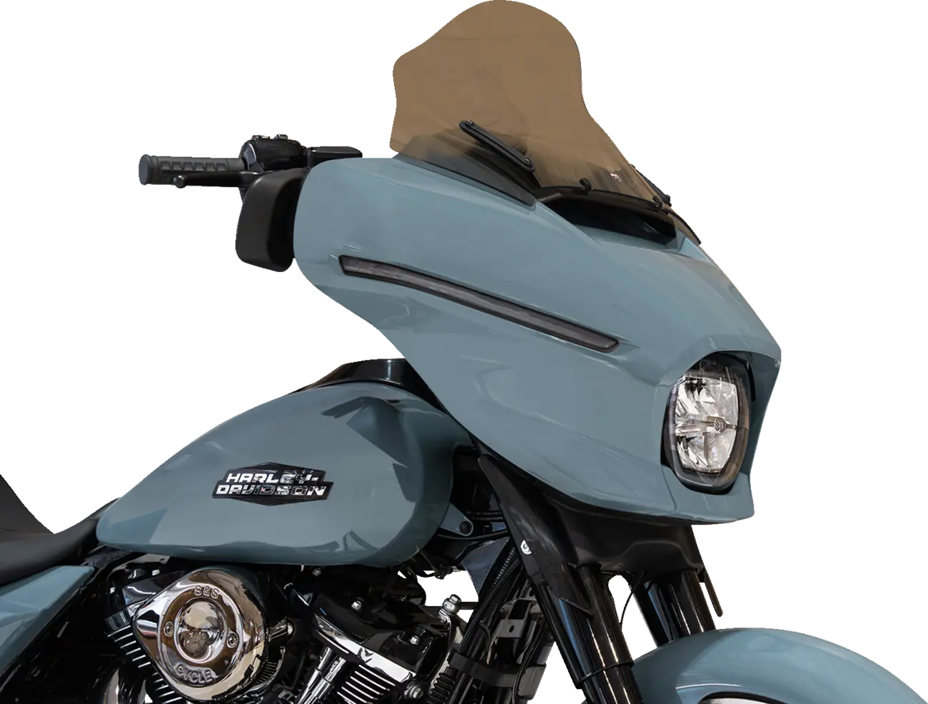 Klock Werks Flare Windshield - 12 Inch Tinted